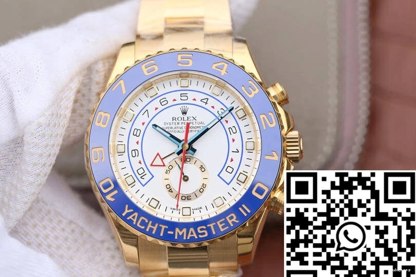 Dial Lightweight White II Rolex Yacht-Master 1272 M116688-0002 Factory JF 0723